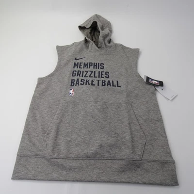 Memphis Grizzlies Nike NBA Authentics Dri-Fit Sweatshirt Men's Gray New - Image 1 of 4