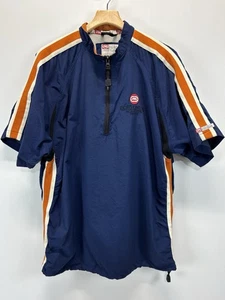 Vtg Ecko Unlimited Nylon Windbreaker Pullover Jacket Sz XL Men’s Navy Skater Y2K - Picture 1 of 5