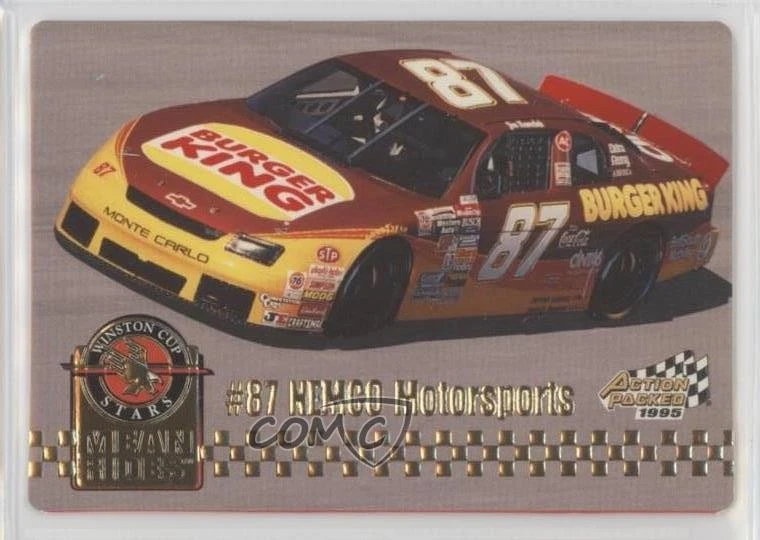 1995 Action Packed Stars Joe Nemechek #87 NEMCO Motorsports #38 - Image 1 of 2