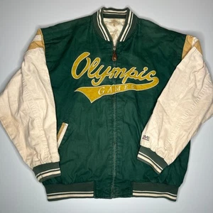 Vintage 1996 Atlanta Olympics Wendejacke Gr. L Centennial Games USA 90s - Bild 1 von 23