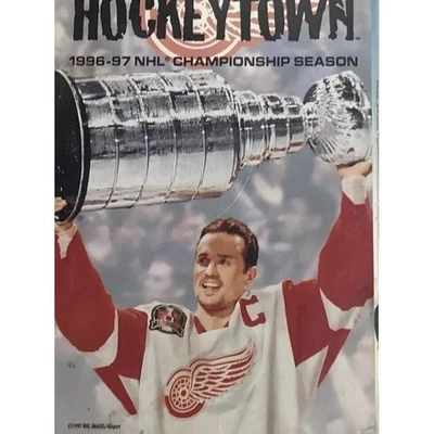 Hockeytown Detroit Red Wings NHL Hockey 1996-97 Championship Season VHS Yzerman - Image 1 of 3