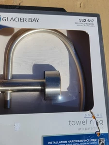 Glacier Bay Innburg Handtuchring in gebürstetem Nickel #532 617 - Bild 1 von 2
