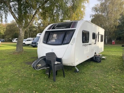 SWIFT CHALLENGER SPORT 586SR 2013-6 BERTH CARAVAN/1 OWNER FROM NEW - Image 1 of 4