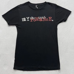 Camiseta De Colección Y2K My Chemical Romance Pequeña Banda de Peligro Emo Alt Grunge MCR - Imagen 1 de 5