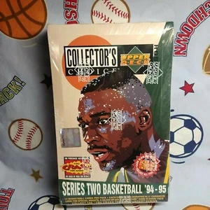 1994-95 Collector's Choice Series2 caja de pasatiempos con posible explosión Jordan MUY rara - Imagen 1 de 4