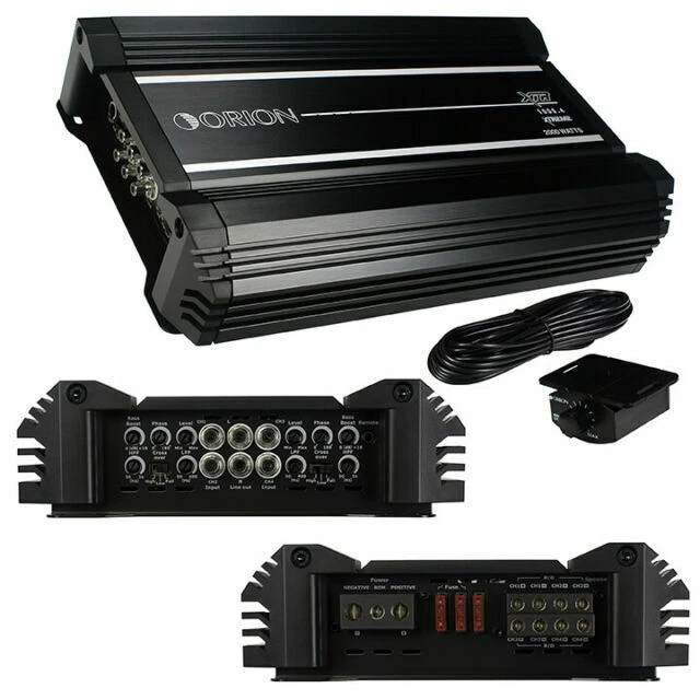 Orion XTR10004 1600W Max 4 Channel XTR Series Car Audio Amplifier