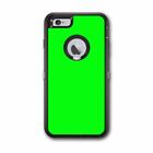 Skin Decal for Otterbox Defender iPhone 6 PLUS Case / Bright Green