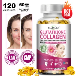Glutatión 120 Cápsulas 500 mg - Antioxidante, Apoyo Inmunológico, Desintoxicación - Imagen 1 de 6