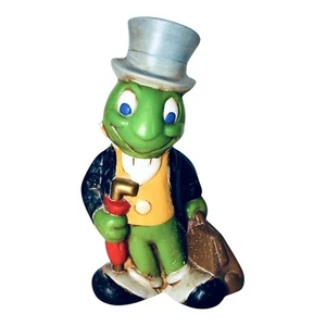 "Estatuilla coleccionable pintada a mano de Miny Cricket de Walt Disney Productions 9 3/4""" - Imagen 1 de 6