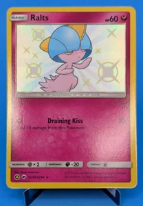 Ralts SV34/SV94 Pokémon TCG 2019 Shiny Holo Rare Hidden Fates Near Mint - Picture 1 of 11