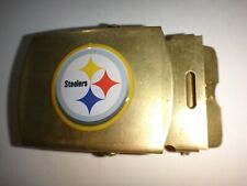 NFL Pittsburgh Steelers Team Ottone Cintura Fermaglio, Prodotto Da U. S. C.E