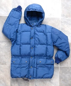 Chaqueta Abrigo Vintage Eddie Bauer Acolchada Abajo Puffer Koram Mediana - Imagen 1 de 11
