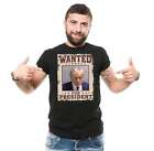  Herren Trump Shirt gesucht für Präsident Shirt Donald Trump Polizei Fahndungsshirt