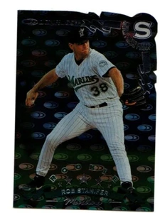 1998 Donruss SILVER PRESS PROOF #285 Rob Stanifer FLORIDA MARLINS - Picture 1 of 2