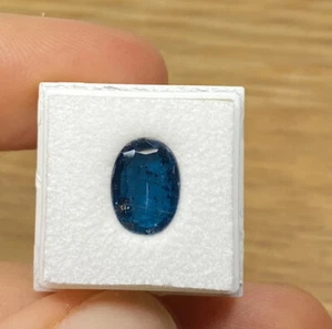 Facettierter, blauer DISTHEN / KYANIT (1.43 cts) Blue KYANITE Facet, Tanzania - Picture 1 of 3