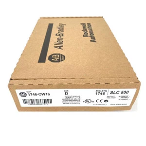 New Sealed AB 1746-OW16 SLC 500 Ser D PLC Output Module PLC 1PC US - Picture 1 of 4