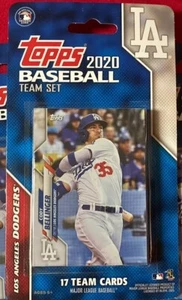 Juego de 17 cartas sellado Topps Los Angeles Dodgers 2020 campeones cantidad disponible - Imagen 1 de 3
