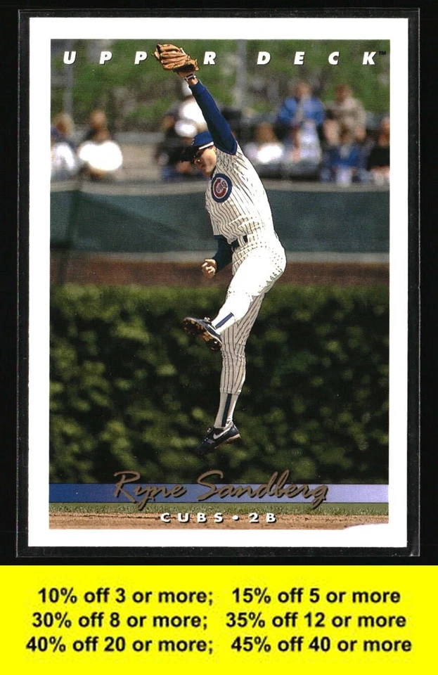 Chicago Cubs Baseball Cards You Choose Players Quantity Discount - Image 1 of 1
