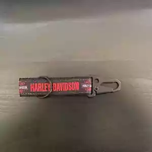Harley-Davidson Text Schlüsselanhänger HK Clip - Bild 1 von 1