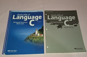 Abeka Gods Gift of Language C Writing And Grammar Answer Key and Quiz & Test Key - Imagen 1 de 4