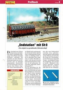 Einfacher Gleisabschluß mit Sh2 / Bauanleitung - Bild 1 von 1