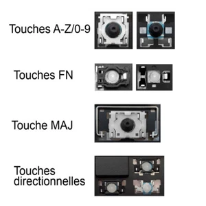 Touche de Clavier pour HP Pavilion DV6-1000 / DV6-2000 - Picture 1 of 3