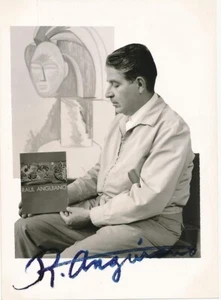 Raúl Anguiano-(Famous Mexican Painter)- Vintage Signed Photograph - Picture 1 of 1