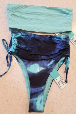 Conjunto de bikini azul Seafolly - talla AU8/10 precio de venta sugerido por el fabricante $160 Foto 1 de 4