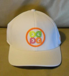 NWT Men's G/Fore " G4" Logo Snapback Hat Color Snow One Size G4AS23H39 - Picture 1 of 6