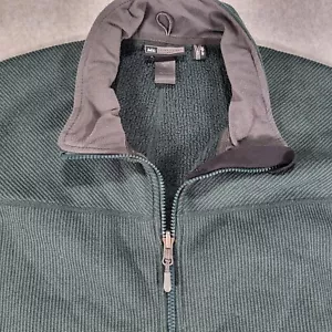REI Polartec Full Zip Fleece Weste Herren XL grün Reißverschlusstaschen - Bild 1 von 9