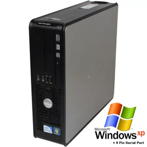Dell 7xx Series Windows XP Pro SP3 Workhorse SFF PC + Parallel & Serial Port - Picture 1 of 3
