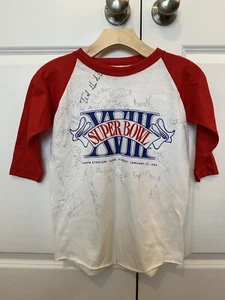 Vintage 1983 Los Angeles Raiders Autographed Super Bowl Shirt. RARE!! - Picture 1 of 3