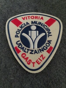 Spain (Vitoria Gasteiz) - Police - Policia Municipal - Udaltzaingoa - PVC Patch - Picture 1 of 4