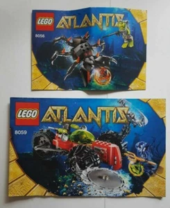 LEGO INSTRUCTION BOOKLET ONLY- 8056 Atlantis Monster Crab Clash Seabed Scavenger - Picture 1 of 1