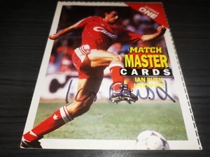 Ian Rush hand signed Liverpool fc autograph card - Picture 1 of 2