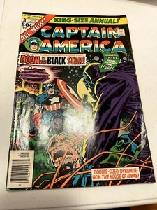 Marvel Captain America Annual #3 1st App Threkker - Picture 1 of 2