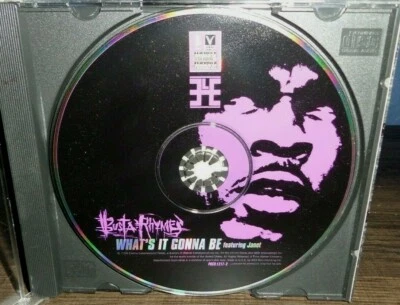 BUSTA RHYMES & JANET JACKSON WHAT'S IT GONNA BE 2 TRACK PROMO CD SINGLE  Foto 1 de 4