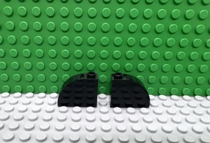 Lego 2 Black 1x3x2 Curved Smooth Slope brick block NEW - Picture 1 of 1