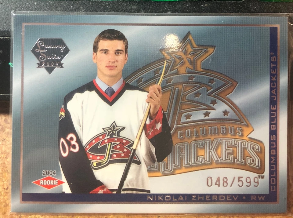 2003-04 Pacific Luxury Suite #62 Nikolai Zherdev Rookie Card RC /599 - Image 1 of 1