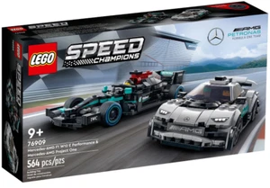 NEW SEALED Lego Speed Champions Mercedes-AMG F1 W12 E and Project One Set 76909 - Picture 1 of 1