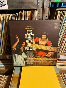 Highlights From The Merry Wives Of Windsor Vinyl Record LP VG+ AB87 - Picture 1 of 2