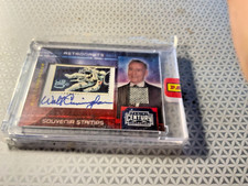 2010 PANINI CENTURY ASTRONAUTS WALT CUNNINGHAM 5 CENTS AUTO #3  33/50  AA16