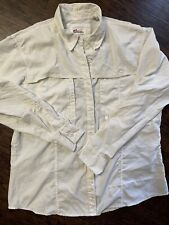 World Wide Sportsman Fishing Shirt Men's XL Button Up Long Sleeve White Casual
