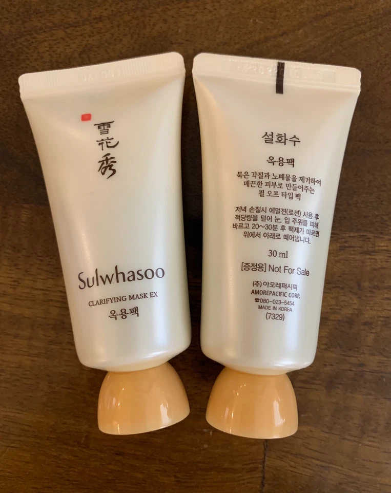 Sulwhasoo Clarifying Mask EX 30ml Peel Off 2pcs Amore Pacific US Seller Sale! - Image 1 of 1