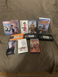 11 VHS Tape Lot Forrest Gump Disney Air Bud Dalmation Grinch King And I + - Picture 1 of 12