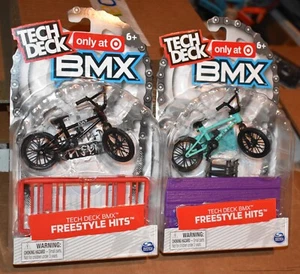 2023 Tech Deck BMX Freestyle Hits Finger Bike -CULT & WETHEPEOPLE - LOT OF 2 NEW - Picture 1 of 6
