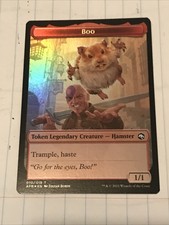 Boo // Treasure Token *FOIL* D&D AFR Magic MTG
