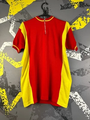 Jersey Rare Vintage Jersey Cycling Bike Shirt Multicolor 70s 80s Men Size 5 ig93 - Image 1 of 4
