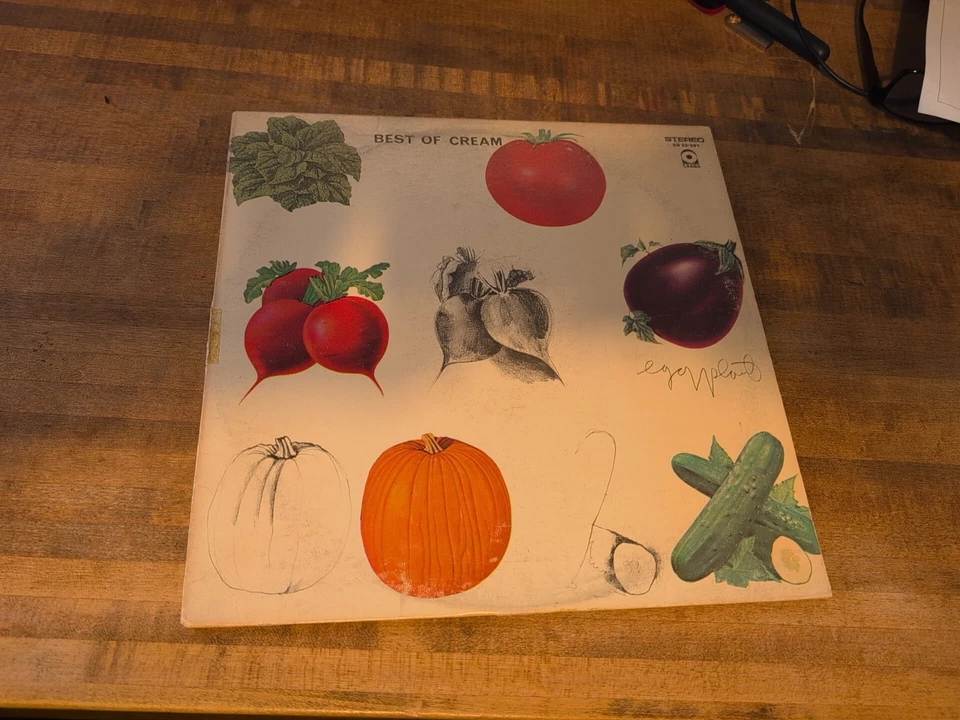 Best Of Cream Eric Claptop Original Vinyl Record LP Album SD 33-291 1969 - Image 1 of 4