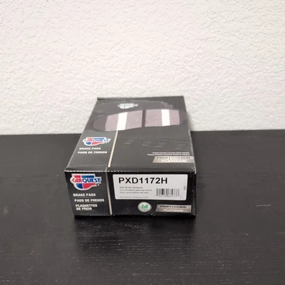 Juego de pastillas de freno de disco trasero profesional Cadillac/Buick CARQUEST PXD1172H Foto 1 de 3